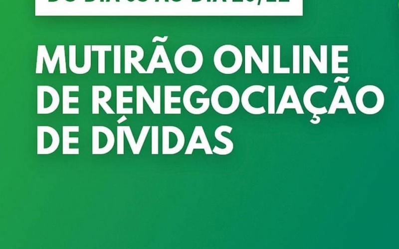 Procon  Quatro Barras realiza mutirão online de renegociação de dívidas