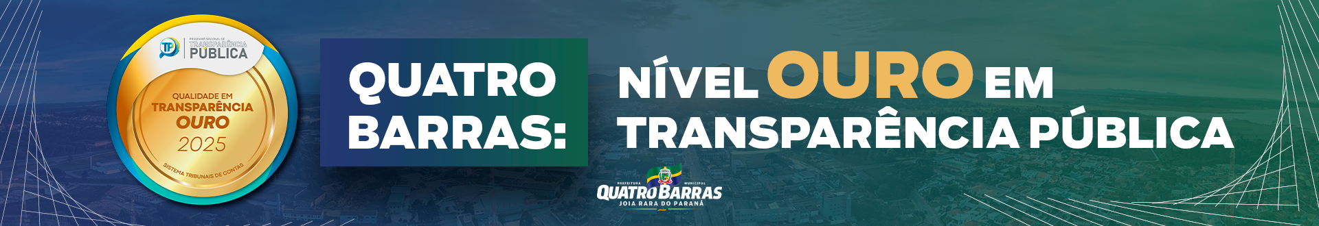 Selo Ouro em Transparência Pública
