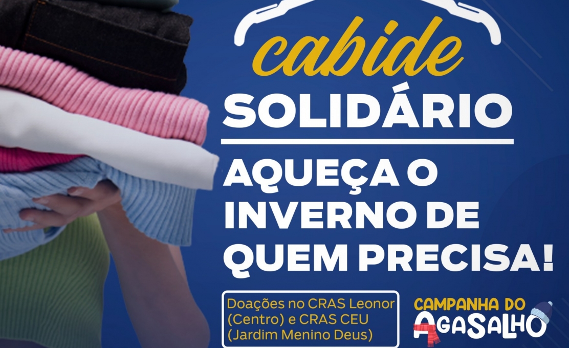 Quatro Barras abre Campanha do Agasalho; confira locais para doações