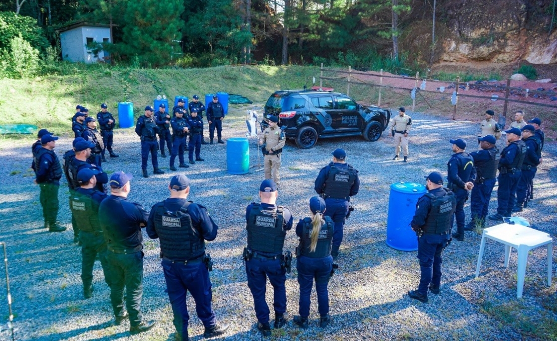 Guarda Municipal participa de curso de técnicas de abordagem com apoio da Polícia Militar