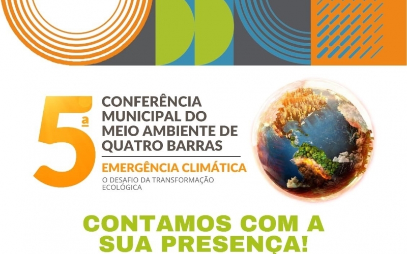 Quatro Barras vai promover a Conferência Municipal do Meio Ambiente no próximo dia 27