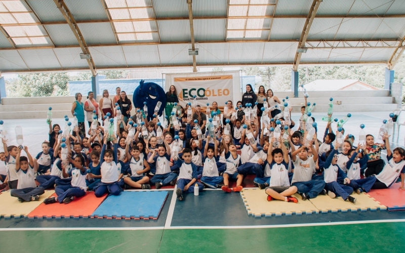 Com olhar voltado à preservação ambiental, Prefeitura lança Projeto EcoÓleo em instituições de ensino