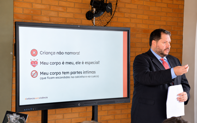 MPPR promove ação de conscientização para alunos da rede municipal em Quatro Barras