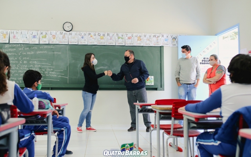 Educação de qualidade: Quatro Barras lidera IDEB da Região Metropolitana de Curitiba